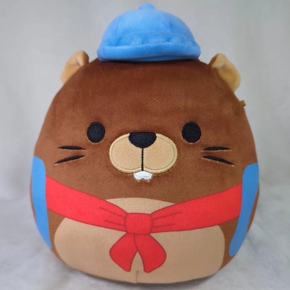 Kellytoy Squishmallow Chip the Beaver 8" Toy, NWT